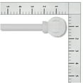 thumbnail image 3 of (2 pack) Mainstays 1/2" Adjustable Single Curtain Rod, 48"-84", White Acrylic Ball, 3 of 7