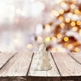 thumbnail image 4 of Décorations de Noël pour la Maison Décorations de Noël en Céramique pour Bureau Décoration de Maison Cadeau de Noël Petits Accessoires de Mise en Scène Décorations de Noël Blanches, 4 of 6
