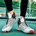 thumbnail image 4 of Mens Basketball Shoes Breathable Non-slip Sports Running Shoes Fr827, 4 of 5