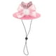 thumbnail image 1 of KAKOWELY Sombrero de Pascua para mascotas, disfraz para perro y gato, con lazo y orejas de conejo, ajustable, para el sol, 1 of 4