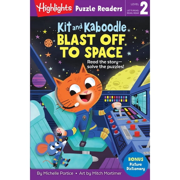 Highlights Puzzle Readers Kit and Kaboodle Blast Off to Space, (Paperback)