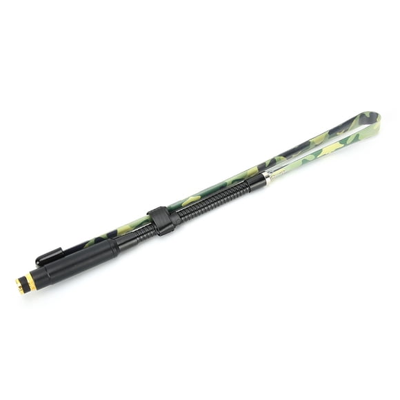 Antena plegable para walkie-talkie con conector BNC y cuello de cisne de posición ajustable y camuflaje de acero