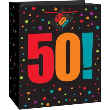 Birthday Cheer 50th Birthday Gift Bag