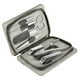 thumbnail image 1 of Manicure set Pedicure set Stainless steel nail clippers Personal care tools with PU leather case, 1 of 4