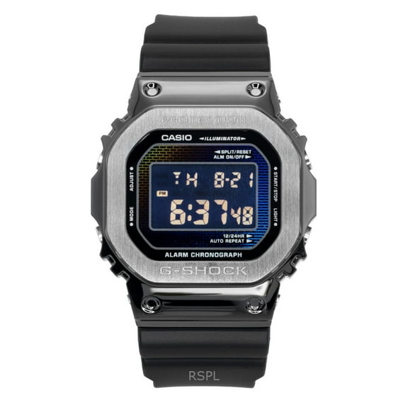 Casio G-Shock G-Steel Digital Bio-Based Resin Strap Quartz GM-5600BRW-1 200M Men's Watch