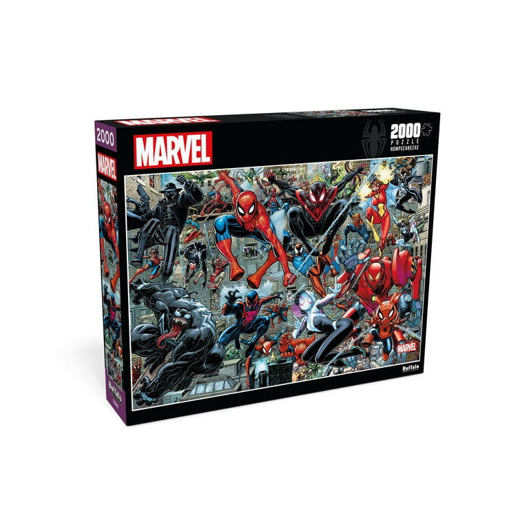 Buffalo Games 2000-Piece Marvel - Spider-Verse Interlocking Jigsaw