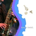thumbnail image 4 of Sonducket Tensor de cuello Tornillo fijo Suministros de saxofón Mejorar la voz Instalación práctica Marco simple Tornillos de ajuste Pieza Accesorios para instrumentos musicales, 4 of 6