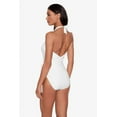 thumbnail image 2 of Ralph Lauren WHITE Halter Side-Tie Tummy-Control One-Piece Swimsuit, US 8, 2 of 4
