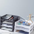 thumbnail image 6 of Giaone Paper Letter Tray Desk Organizers Vertical Horizontal File Letter Tray, 6 of 10