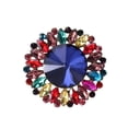 thumbnail image 1 of Kkkded Brooch Pin Electroplated Geometric Flower - shaped Rust - resistant Temperament Brooch Badge, 1 of 6