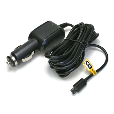 EDO Tech Car Charger for Sylvania SLTDVD9200 SLTDVD1024 SLTDVD9220 9" SLTDVD1023 101.1" Tablet Portable DVD Player Combo (DC Power Adapter with 10 ft Extra Long Cord)