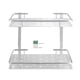 thumbnail image 1 of Estante de almacenamiento Vhermosa Aluminio montado en la pared 2 niveles cocina baño, 1 of 8