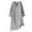 Gray, variant on BangWanChi Work Dresses for Women Beach Dresses for Women Vacation Maxi Dresses for Women Women‘s Casual Loose 3/4 Sleeve Solid Round Neck Long Dresses