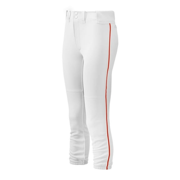 Mizuno Youth Girl's Belted Piped Softball Pant