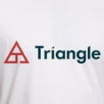thumbnail image 3 of CafePress - Triangle Horizontal T Shirt - Fitted T-Shirt, Vintage Fit Soft Cotton Tee, 3 of 4