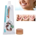 thumbnail image 4 of Coconut Toothpaste, Strengthen Enamel Natural Ingredients 100g Organic Coconut Natural Toothpaste  for Sensitive Teeth, 4 of 8