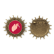 thumbnail image 1 of Dedo entre venas y dedos de los pies Pin de gancho de metal vintage con forma de sol Unbranded  M, 1 of 3