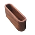 thumbnail image 2 of KALLORY Walnut Wood Card Display Case Brown 1-Pack Organizer Box for Storage and Presentation, 2 of 7