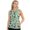 Green Golf Pattern, variant on KEIAHUAN Palm Tree Racerback Women Athletic Sleeveless Tops Breathable Polynesian Golf Shirts Moisture Wicking Quarter Zip Workout Tennis T-Shirts with 2 Side Pockets