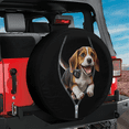 thumbnail image 3 of Lotusprinthandmade Beagle Cute Animals Collection Zipper Pattern Spare Tire Cover With Backup Camera Hole 6 Sizes, 3 of 8