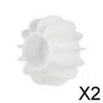 thumbnail image 1 of Bola secadora de silicona 3x, bola de lavado, suave, reduce el bobinado de la ropa, mini herramienta de limpieza, suavizante de telas reutilizable, 2 piezas, 1 of 10