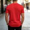 thumbnail image 4 of HAJWOH Men's Short Sleeve T-Shirts Mountain Graphic Tees Shirts Summer Cotton Tshirts Gifts Tops, 4 of 5