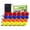 Mixed Color, variant on Golf Practice Balls Foam Colored Value24 Pack, Golf Ball Limited Flight for Indoor Outdoor Driving Range Backyard Training