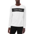 thumbnail image 1 of Camiseta gráfica con logotipo de bloque de color Calvin Klein para hombre blanca extragrande, 1 of 2