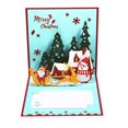 thumbnail image 2 of Tarjeta de felicitación de Navidad 3D, tarjeta postal de bendición familiar de amigo para cumpleaños, Año Nuevo, regalos de Navidad, tarjeta de felicitación de vacaciones, 2 of 3