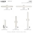 thumbnail image 3 of Livex Lighting - Visby - 10W LED ADA Wall Sconce in Modern Style - 4.38 Inches, 3 of 8