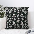 thumbnail image 4 of Yiaed Daisies Flowers Print Pillow Covers Super Soft Decorative Square Throw Pillow Covers Case Cushion Covers for Sofa Couch Bedroom Car Decor（No pillow core）-18"x18", 4 of 7