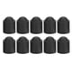 thumbnail image 1 of Punta para taco de billar, cubierta de goma, accesorio de tapa protectora para palos de billar, 10 Uds. (negro), 1 of 8