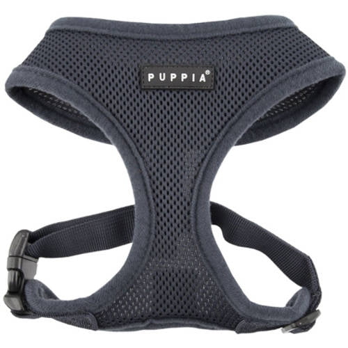 Puppia Dog Harness, Medium, Gray