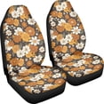 thumbnail image 3 of XYZCANDO Set of 2 Car Seat Covers for car Front Seats Car Front Seat Covers Durable Stretchy, Truck SUV Van Car Seat Covers Set, Floral, 3 of 10