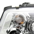 thumbnail image 6 of Spec-D Tuning LED Chrome Housing Clear Lens Projector Headlights Compatible with 1999-2004 VW Jetta/Bora Mk4, Left + Right Pair Headlamps Assembly, 6 of 7