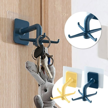 

Qepwscx Household Non-perforated Kitchen Can Rotate 360 Degrees Weighing Hook
