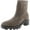 Dark Brown, variant on Nine West Womens Remmie Suede Square Toe Ankle Boots Tan 9.5 Medium (B,M)