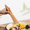 thumbnail image 3 of TIMIFIS A Shovel 2Pc Cooking Wooden Shovel Portable Cooking Slant Mouth Shovel Kitchen Gadgets Kitchen Gadgets, 3 of 5
