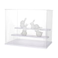thumbnail image 1 of Transparent Plastic Minifigures Display Case 3-Tier Holder Risers for Models Building Blocks Doll Display Rectangle Clear Finished Product: 31.5x21.5x26cm, 1 of 7