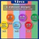 thumbnail image 2 of Motivational Stress Balls, 12pcs Inspirational Stress 2 Inch Foam With Positive Quetos For Kids And Adults Stress Relief Hand Exercise, 2 of 5