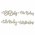 thumbnail image 1 of Oh Baby Sign Unfinished Wood Cutout Home Decor DIY Option 2- 42" Wide / 1/4", 1 of 3
