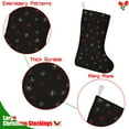 thumbnail image 5 of Christmas Stockings,Black Christmas Star Pattern Stockings Christmas,14.8'' Xmas Stockings,Christmas Party Favors,Christmas Party Decorations,Christmas Stockings Personalized, 5 of 5