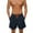 Dark Blue, variant on Floenr Mens Shorts,Men's Swimwear Running Surfing Sports Plus Size Beach Shorts Trunks Board Pants