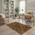 thumbnail image 2 of ODIKA Print Cheetah Spotted Tonal Cow Fluffy Skin Fuzzy Zebra Leopard Refined for Home Office, Gaming Room, Under Desk, Non-Slip Chair-Friendly, 2 of 7