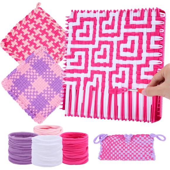 Kit de Manualidades PREBOX Pro Telar para Posavasos de 10" para Niños