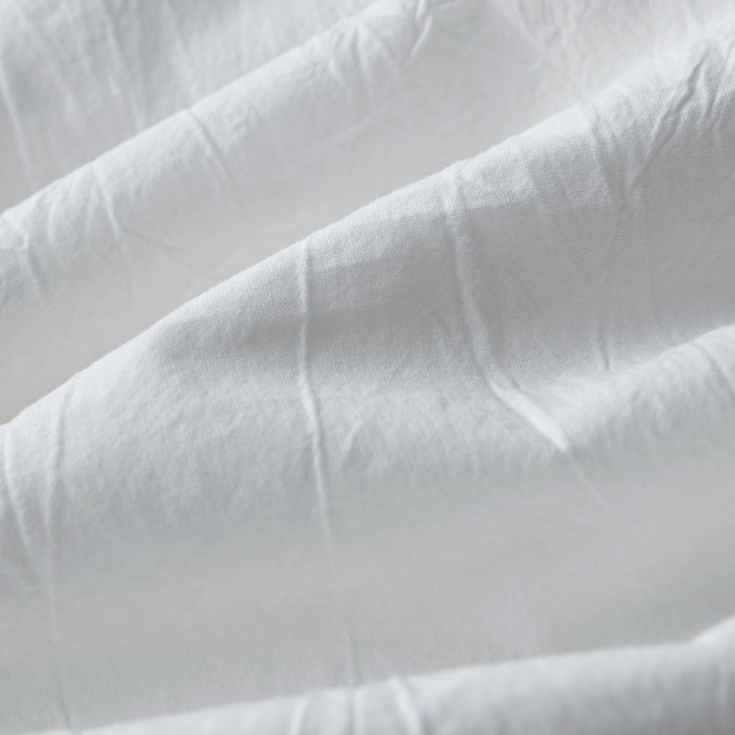 Swift Home Ensemble de housse de couette uni prélavé 100 % coton