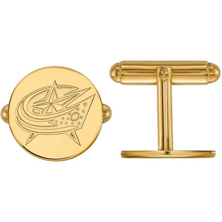 Turquoise Sterling Silver Cufflinks - NHL Columbus Blue Jackets 14kt Gold-Plated Sterling Silver Cuff Links