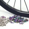 thumbnail image 2 of FEAMOS 36Pcs Mountain Bike Spokes Caps Wheel Spokes Nipples Decoration Road Bike Spokes Nipples End Tips Bicycles Accessories, 2 of 8