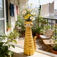 thumbnail image 6 of Quirky Cat Vase,Cat Flower Vase,Whimsical Cat Decor Small Planter,7.1 Inch Funny Kitty Planter for Desk,Shelf,Boho Home Decor,Whisker Shaped Flower Vases,Adorable Gifts for Women,Lover(C), 6 of 6