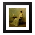 thumbnail image 2 of Thomas Wilmer Dewing 20x21 Black Modern Framed Museum Art Print Titled - Lady in White (No. 2) (ca. 1910), 2 of 5